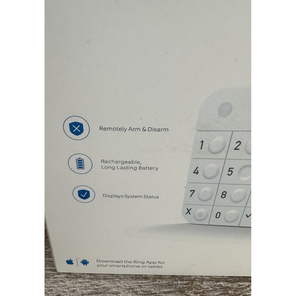 Sealed Box RING Alarm Keypad Security NEW In Box Install Accessories - Picture 6 of 8